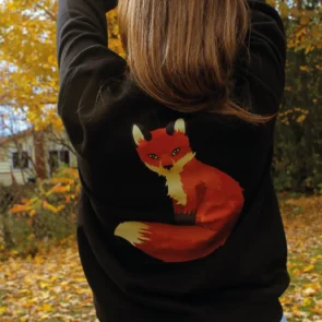 Un crewneck Rousse Futée une bière classique rousse signée Shawbridge