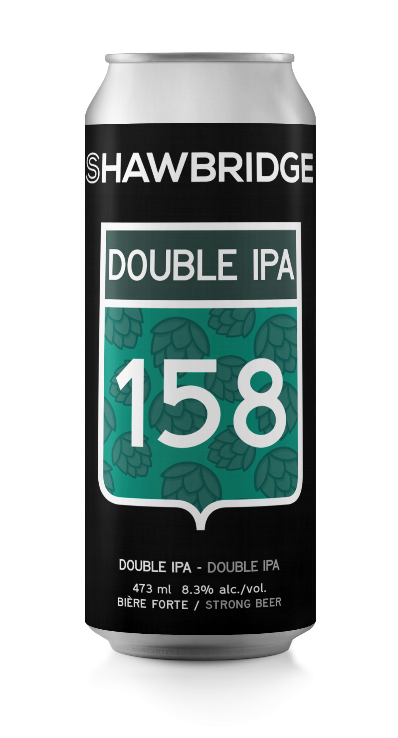 La 158, une bière double IPA de la microbrasserie Shawbridge située dans les Laurentides.