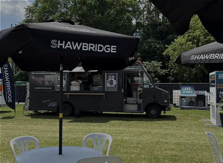 le foodtruck Shawbridge au festival des bières de Laval