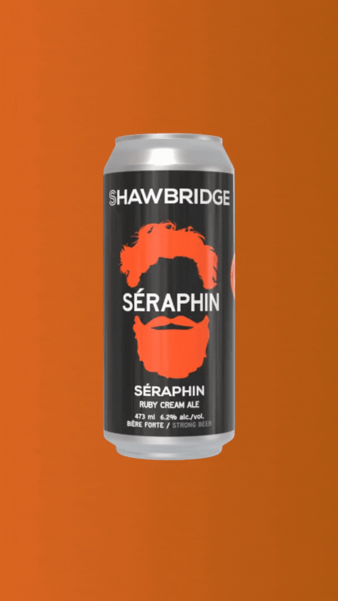 La bière Séraphin de Shawbridge, une microbrasserie des Laurentides. Une ruby cream ale qui redonne à la société.