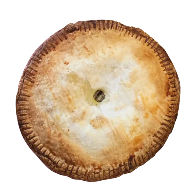 Une tourtière grand-mère préparée par Shawbridge à Prévost dans les Laurentides vendue en épicerie
