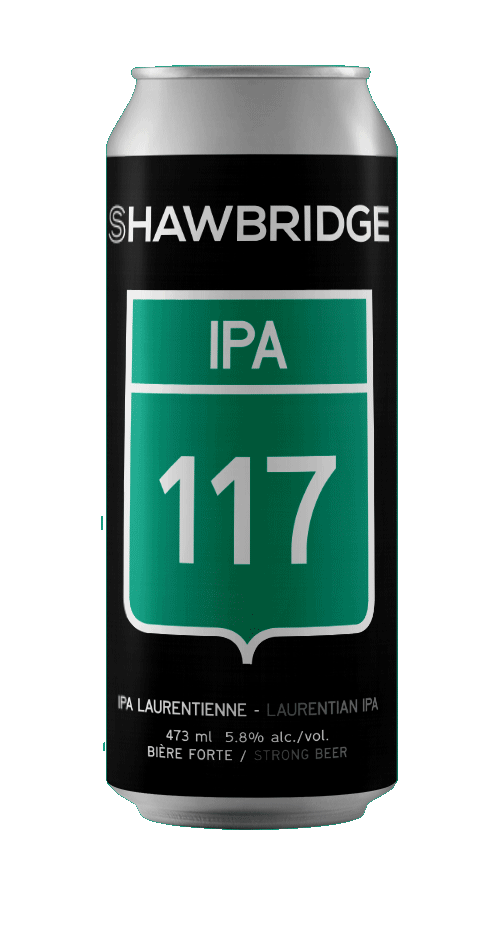 Bière Microbrasserie Shawbridge IPA 117