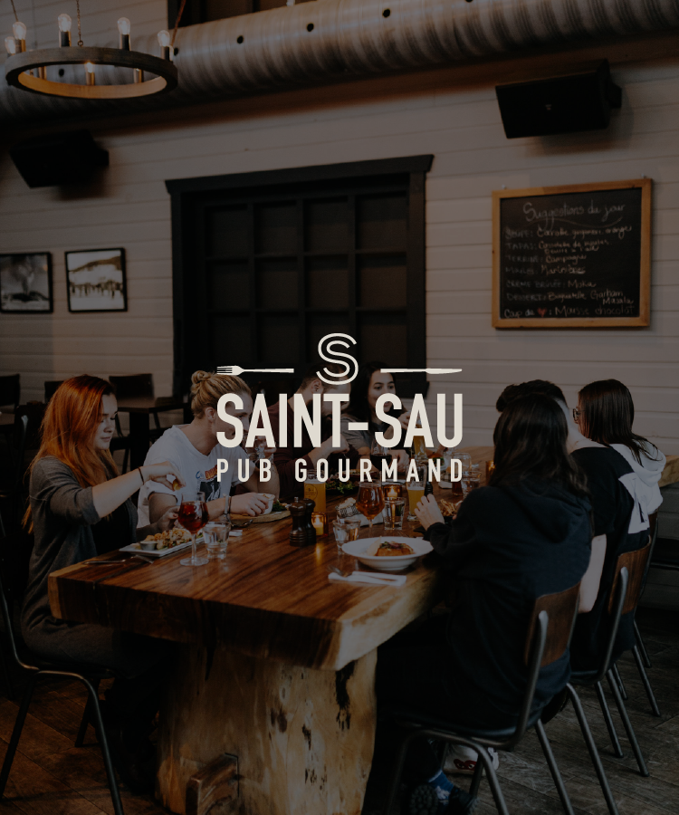 Restaurant Le Saint-Sau Pub Gourmand Saint-Sauveur Laurentides