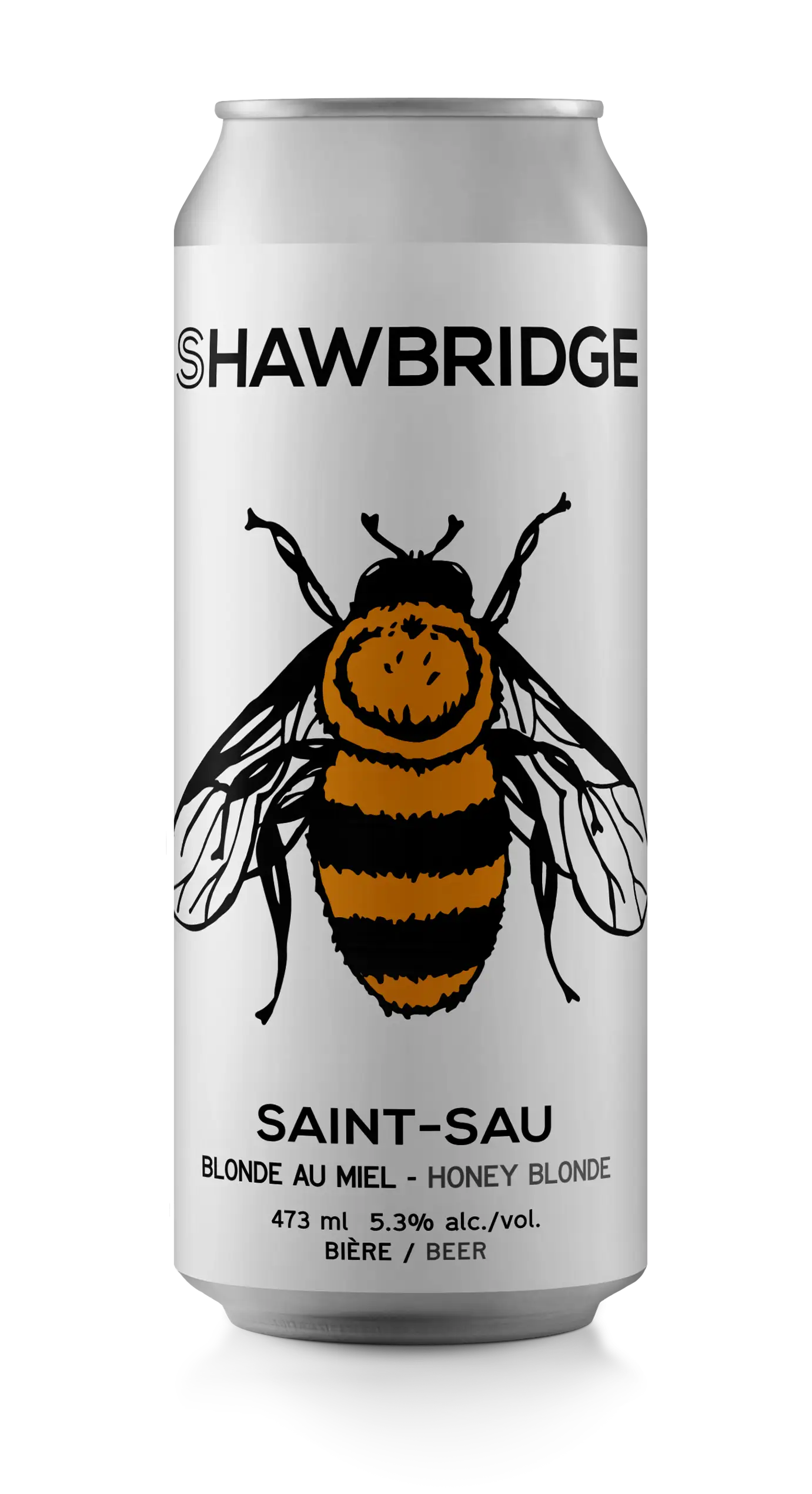 s-biere-abeille-miel-saint-sauveur-laurentides-shawbridge La classique Saint-Sau, une bière blonde au miel brassée à Prévost dans les Laurentides par brasserie Shawbridge