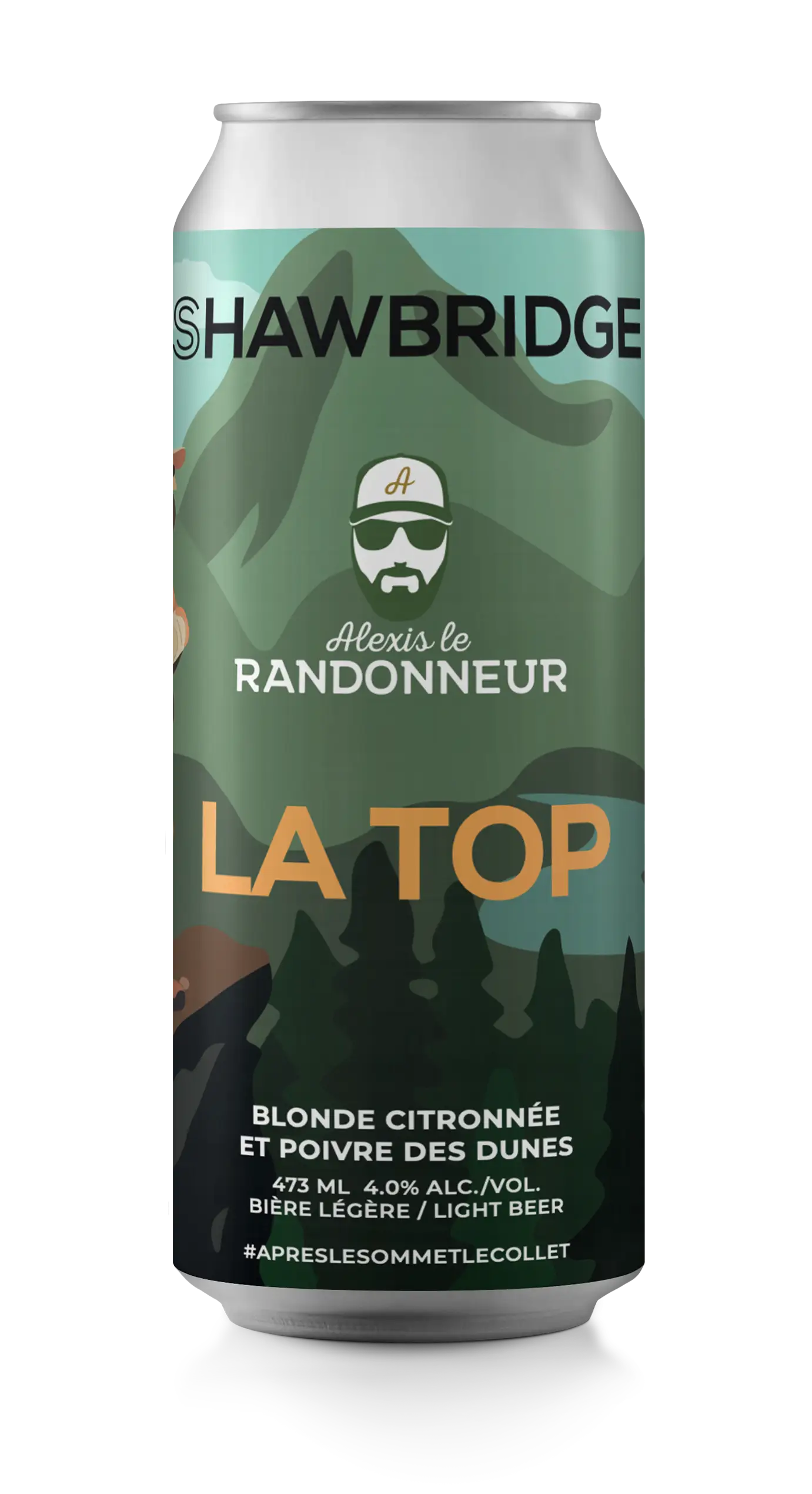 s-biere-top-alexis-randonneur-blonde-shawbridge.png Bière la Top, une blonde citronnée brassée à Prévost dans les Laurentides par brasserie Shawbridge